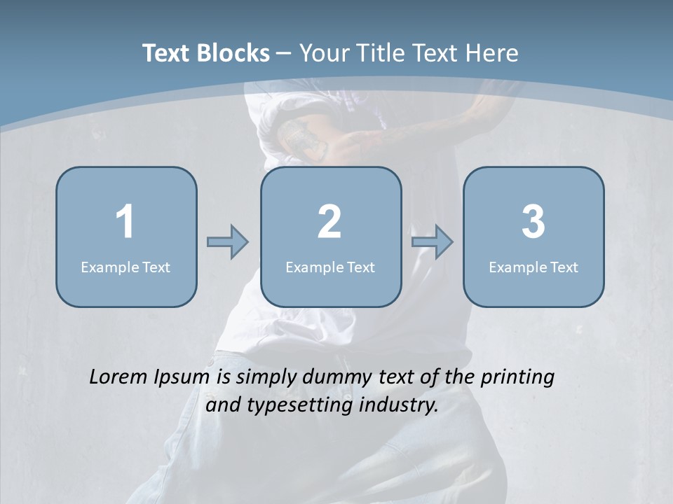 Gangsta Gymnastics Skill PowerPoint Template