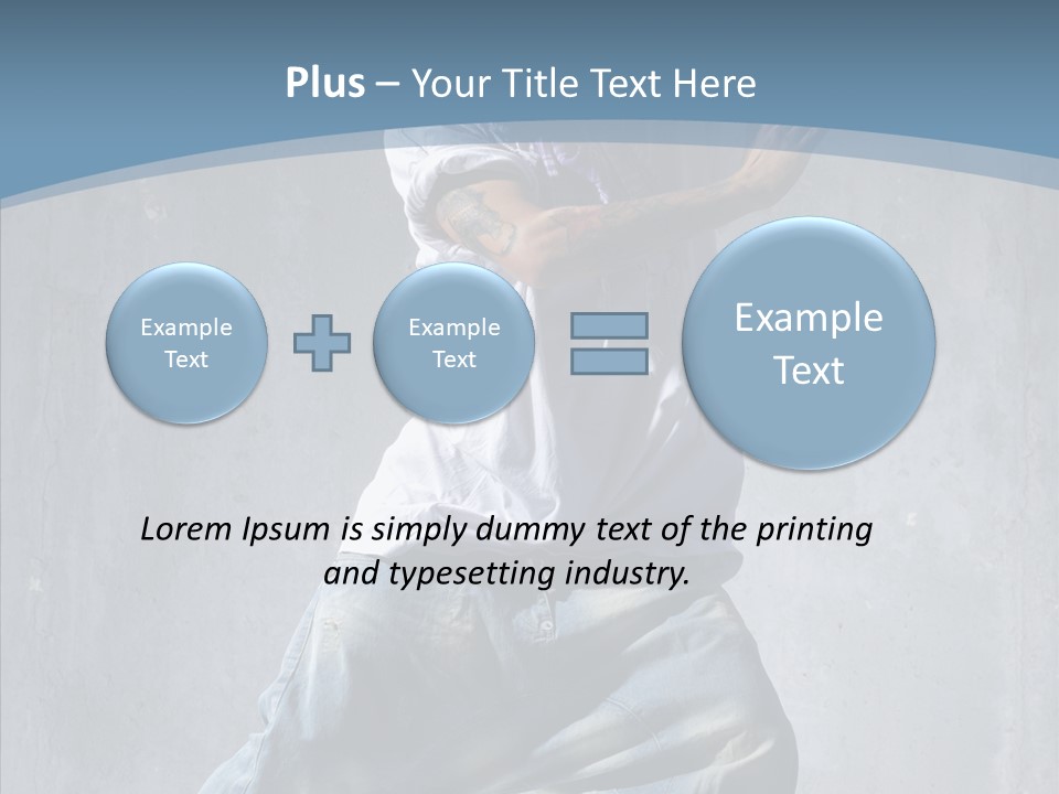 Gangsta Gymnastics Skill PowerPoint Template