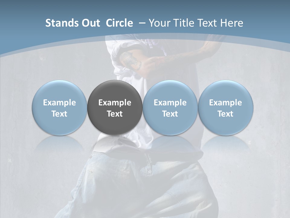 Gangsta Gymnastics Skill PowerPoint Template