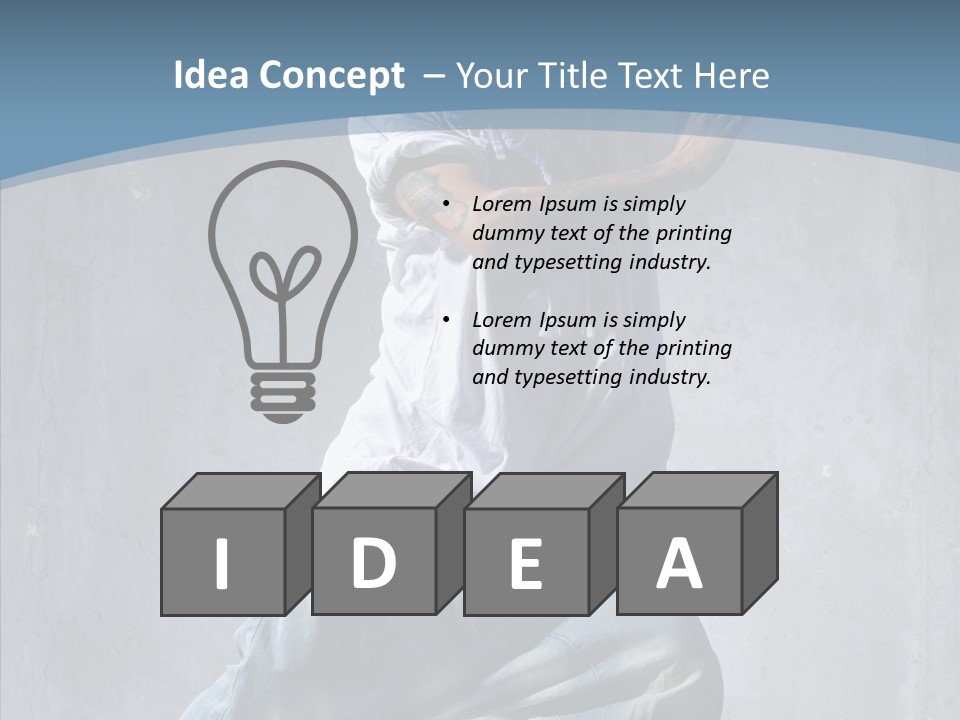 Gangsta Gymnastics Skill PowerPoint Template