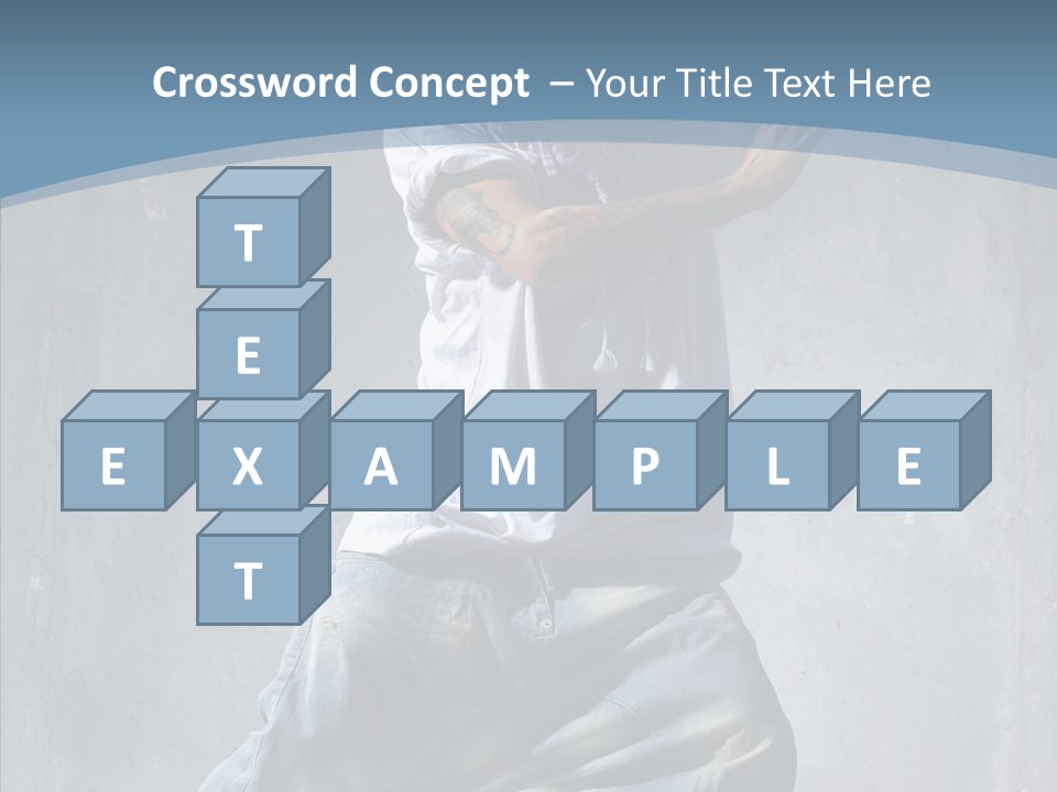 Gangsta Gymnastics Skill PowerPoint Template