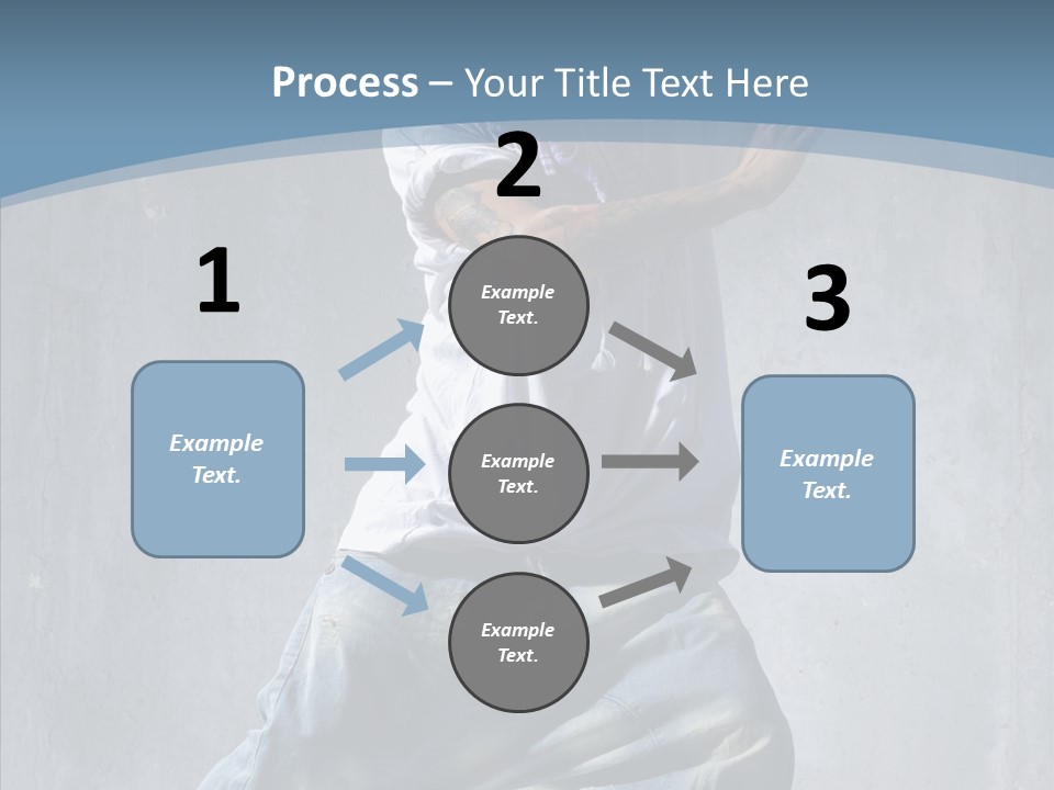Gangsta Gymnastics Skill PowerPoint Template