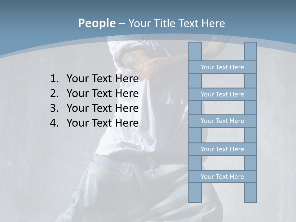 Gangsta Gymnastics Skill PowerPoint Template