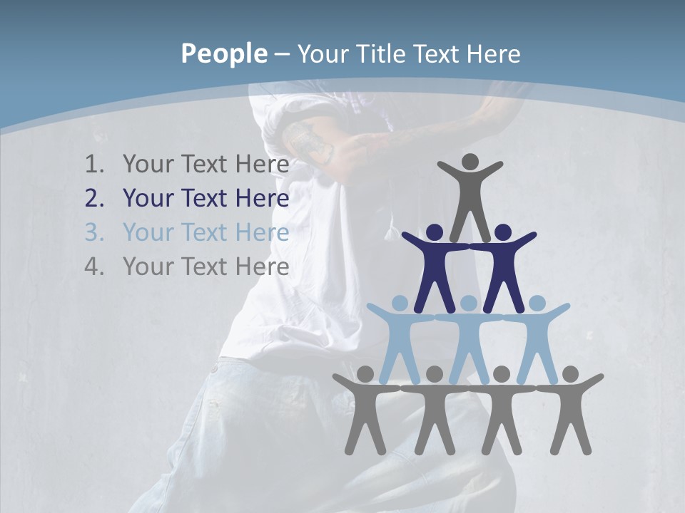 Gangsta Gymnastics Skill PowerPoint Template