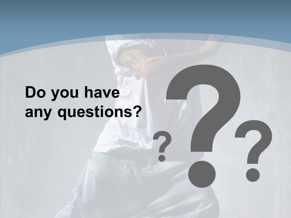 Gangsta Gymnastics Skill PowerPoint Template