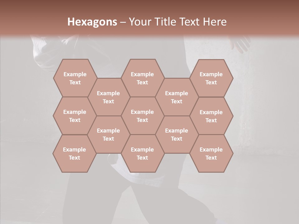 Gymnastics Action B Boy PowerPoint Template