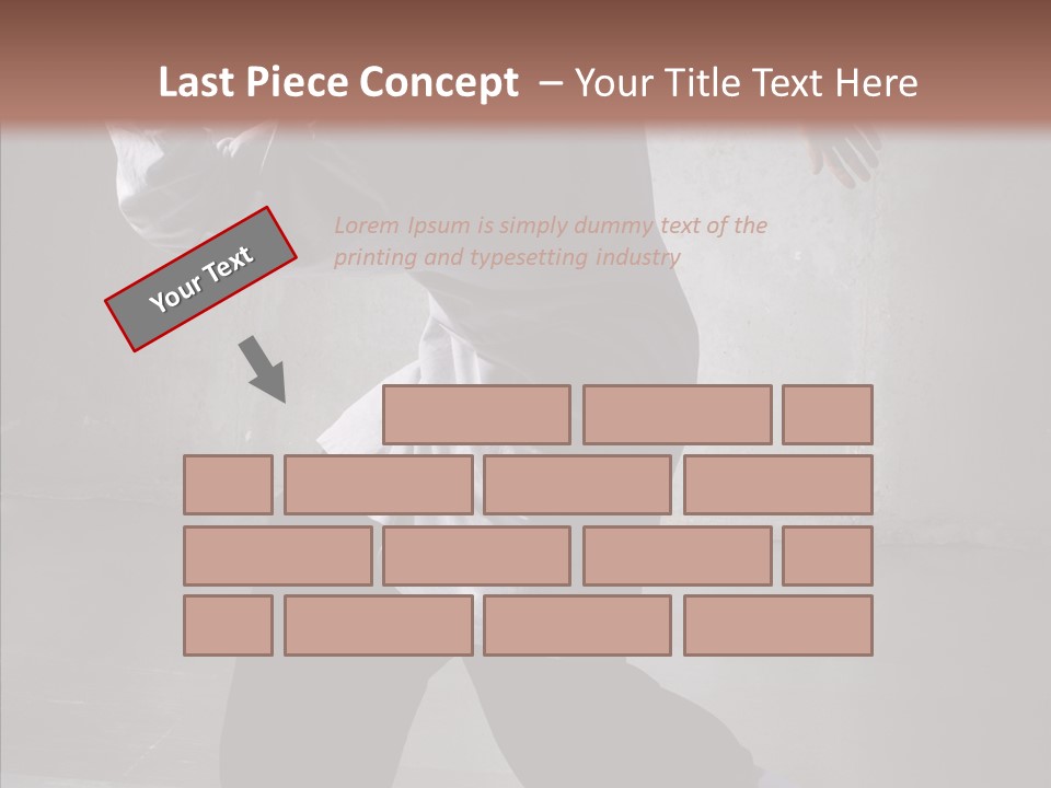 Gymnastics Action B Boy PowerPoint Template