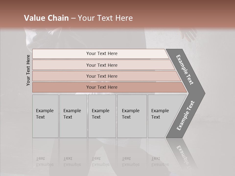 Gymnastics Action B Boy PowerPoint Template