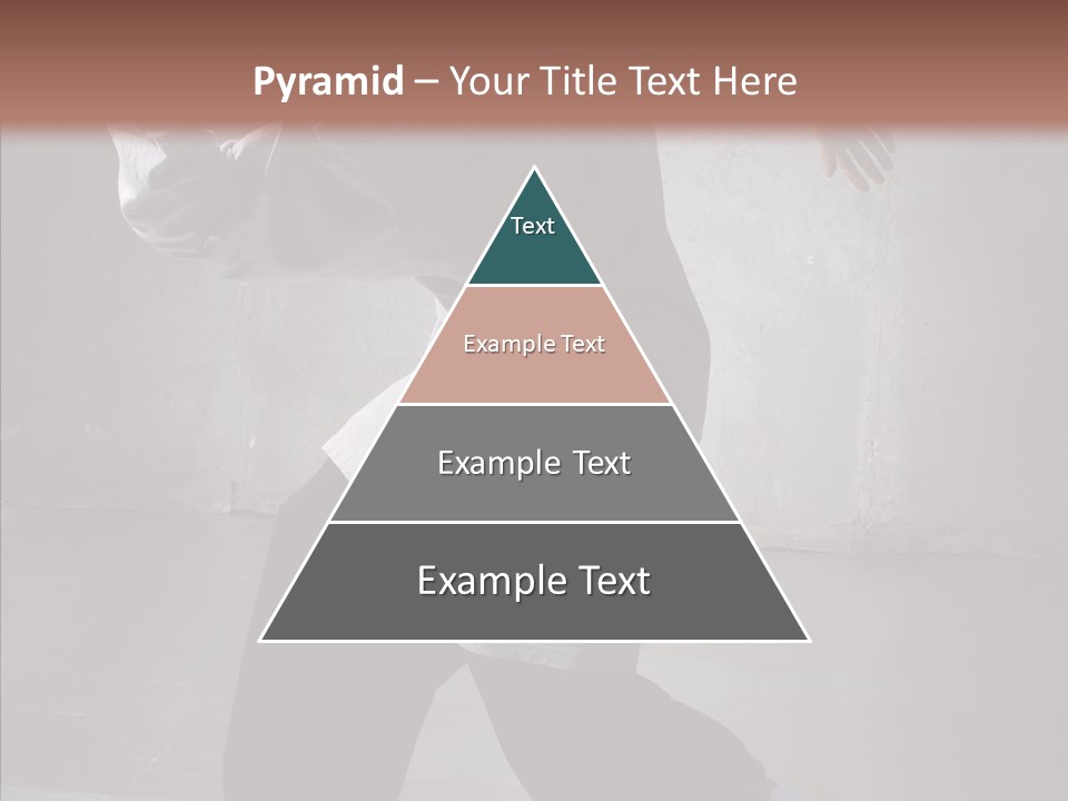 Gymnastics Action B Boy PowerPoint Template