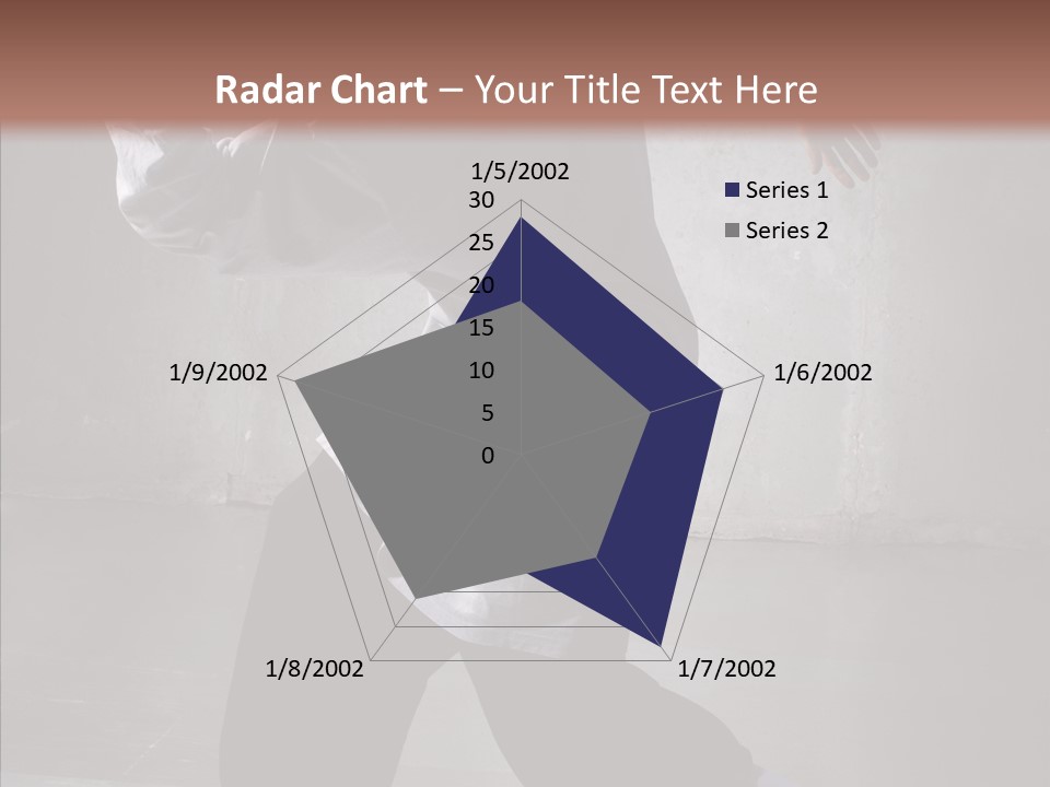 Gymnastics Action B Boy PowerPoint Template