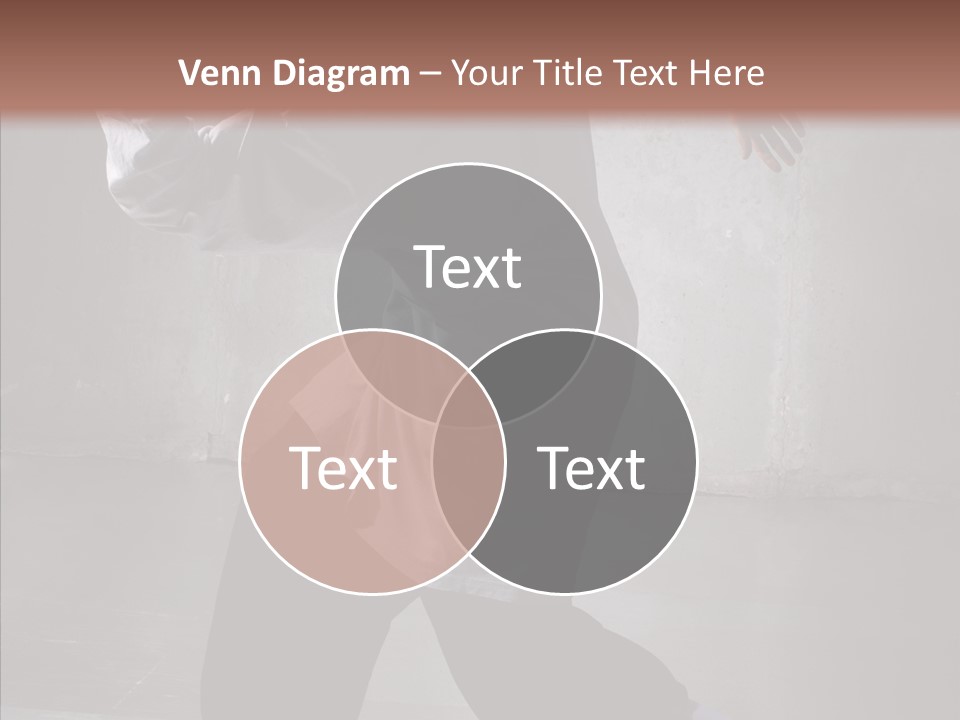 Gymnastics Action B Boy PowerPoint Template