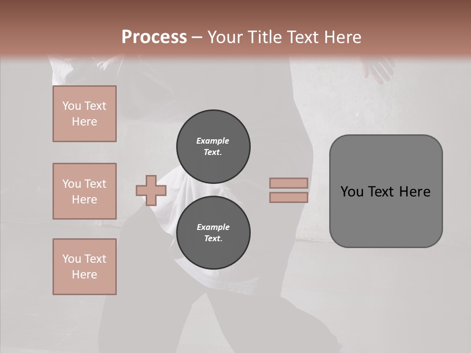 Gymnastics Action B Boy PowerPoint Template