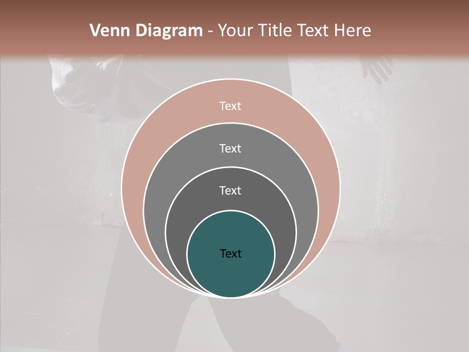 Gymnastics Action B Boy PowerPoint Template