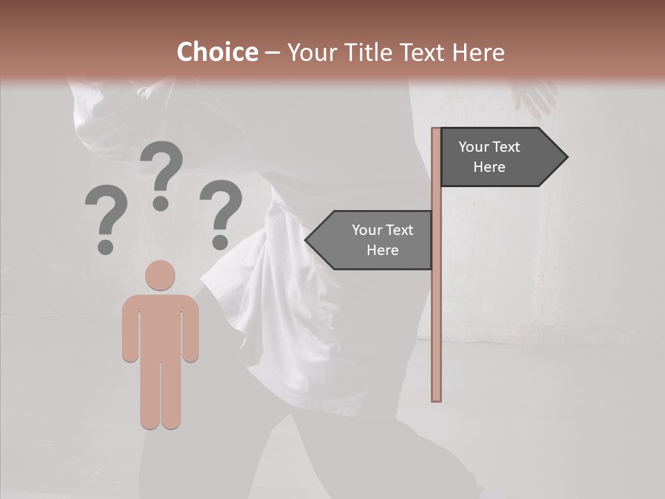 Gymnastics Action B Boy PowerPoint Template