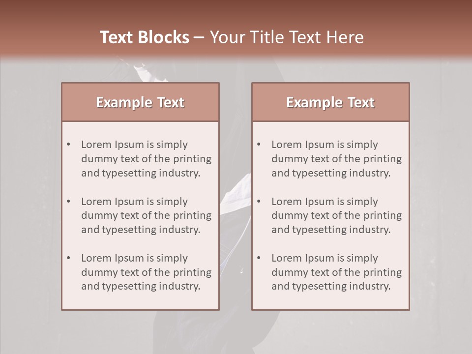 Young Casual Cool PowerPoint Template