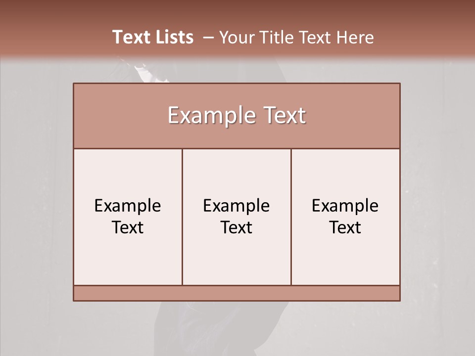 Young Casual Cool PowerPoint Template