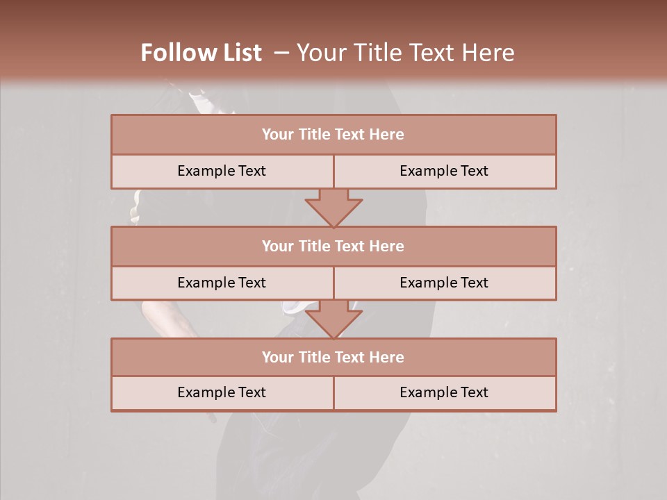 Young Casual Cool PowerPoint Template