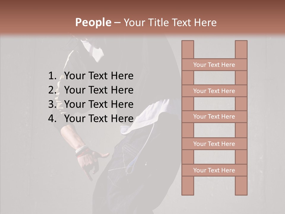 Young Casual Cool PowerPoint Template