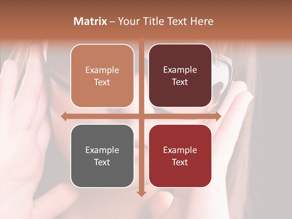 Beauty S Head PowerPoint Template