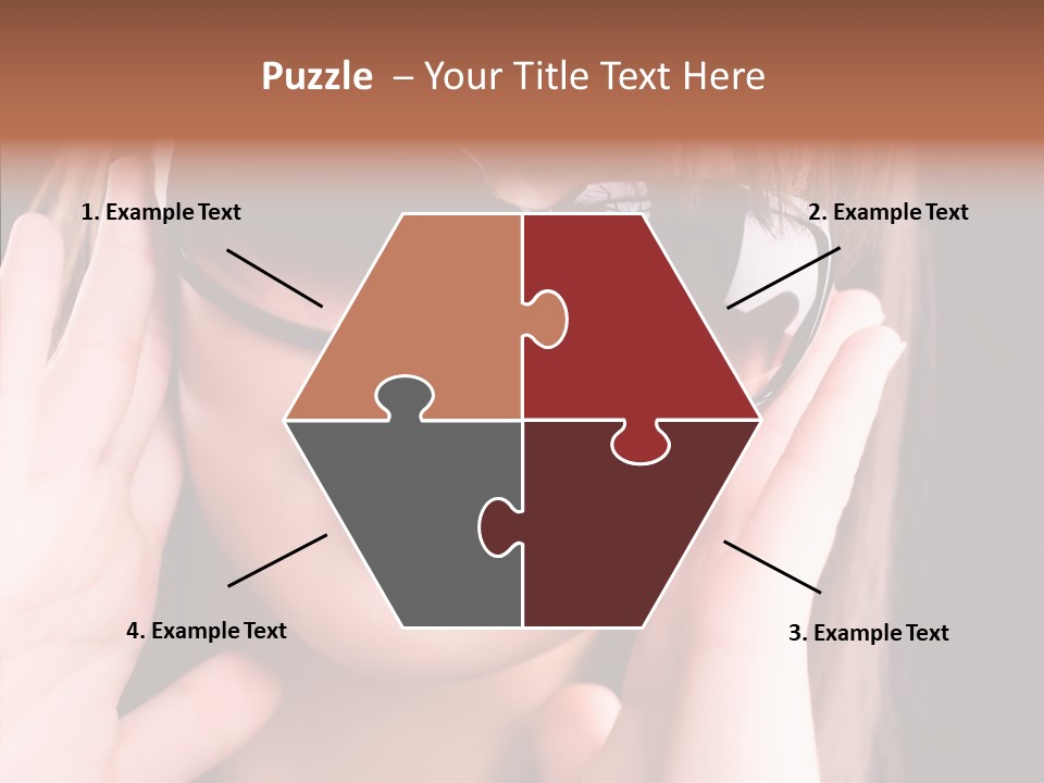 Beauty S Head PowerPoint Template