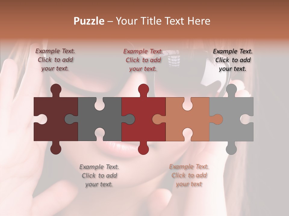 Beauty S Head PowerPoint Template