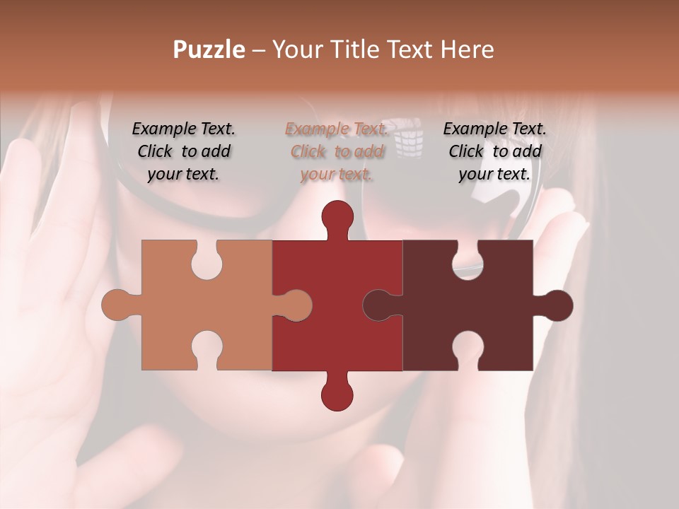 Beauty S Head PowerPoint Template