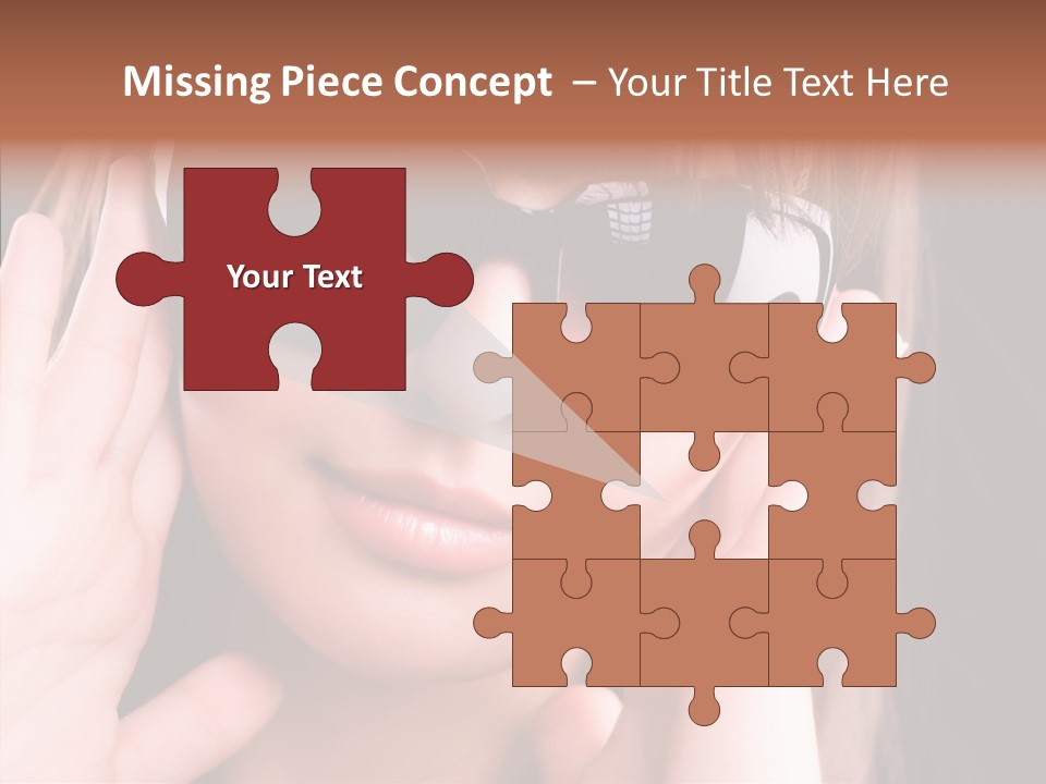 Beauty S Head PowerPoint Template