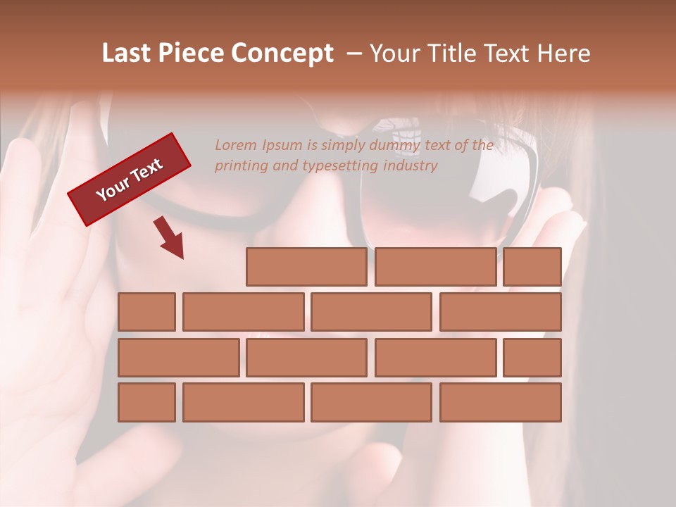 Beauty S Head PowerPoint Template