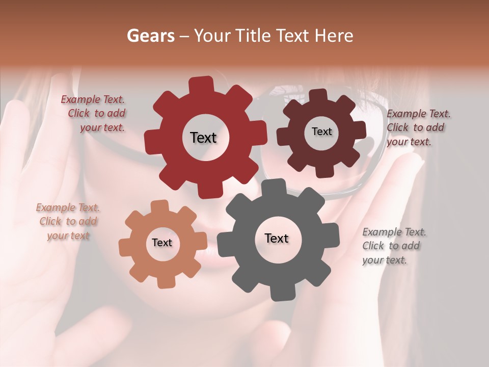 Beauty S Head PowerPoint Template