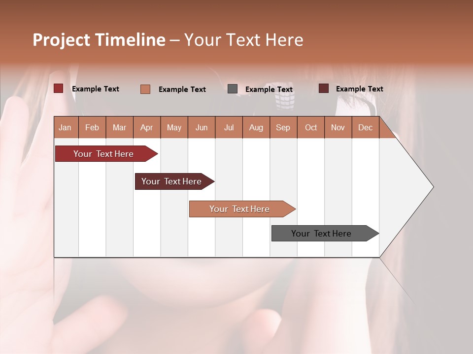 Beauty S Head PowerPoint Template