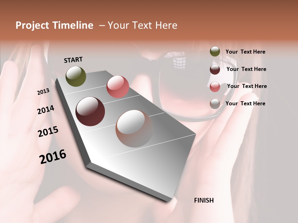 Beauty S Head PowerPoint Template