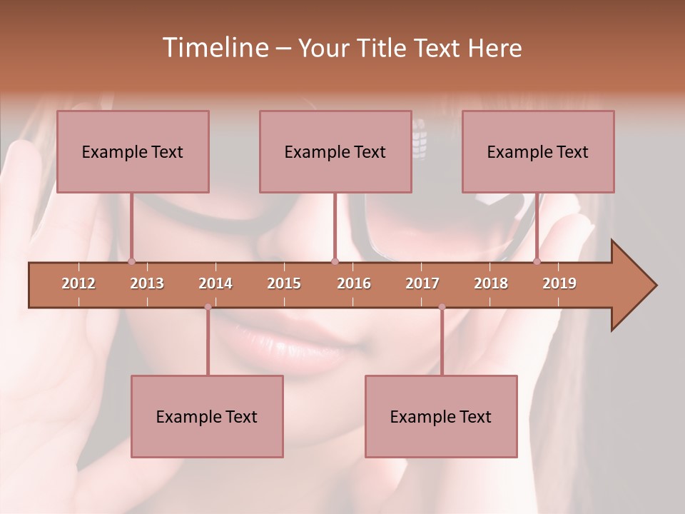 Beauty S Head PowerPoint Template