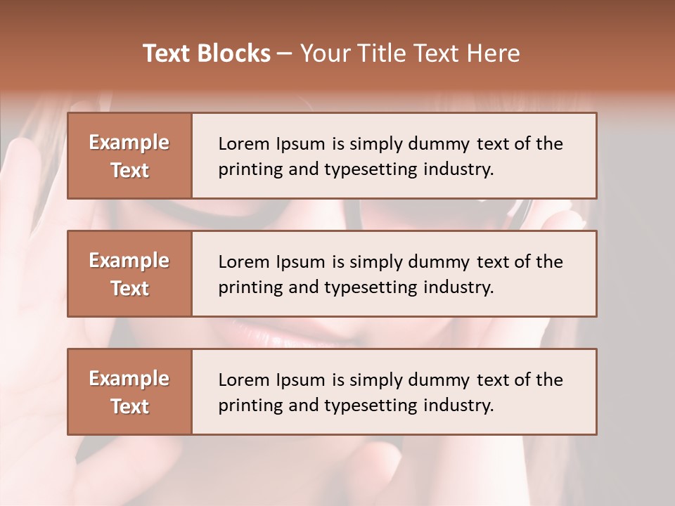 Beauty S Head PowerPoint Template