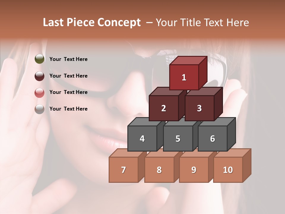 Beauty S Head PowerPoint Template