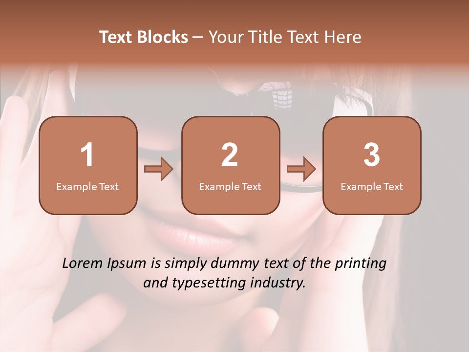 Beauty S Head PowerPoint Template