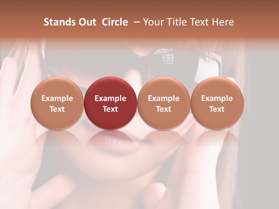 Beauty S Head PowerPoint Template