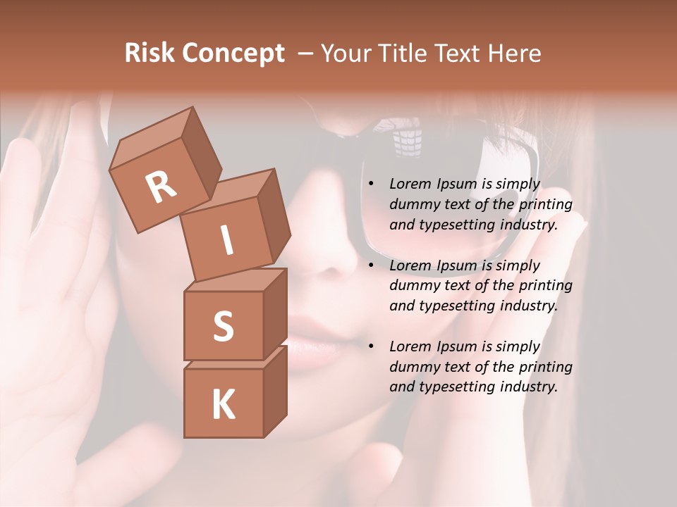 Beauty S Head PowerPoint Template