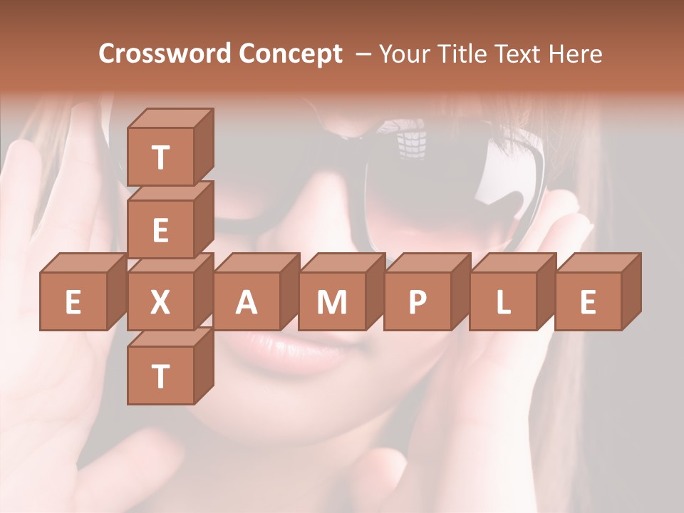 Beauty S Head PowerPoint Template