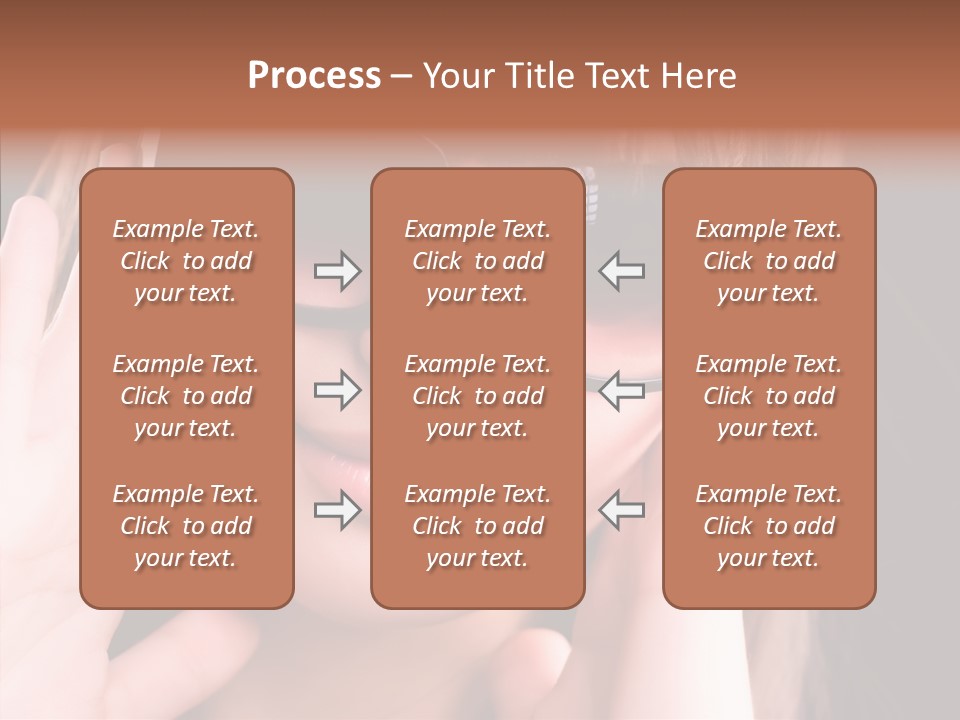 Beauty S Head PowerPoint Template