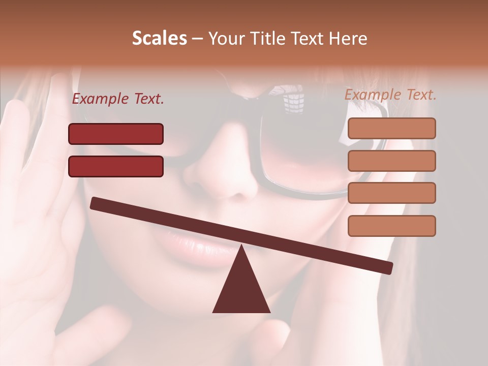 Beauty S Head PowerPoint Template