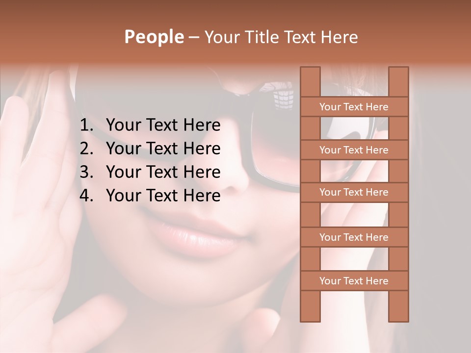 Beauty S Head PowerPoint Template