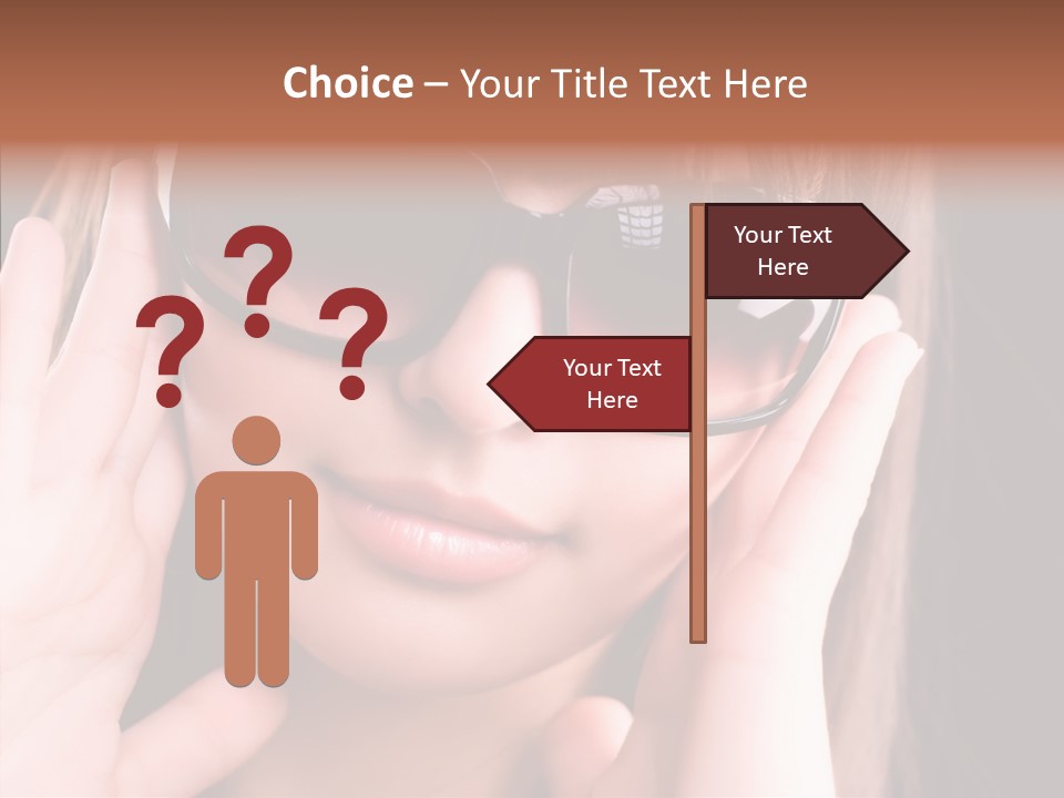 Beauty S Head PowerPoint Template