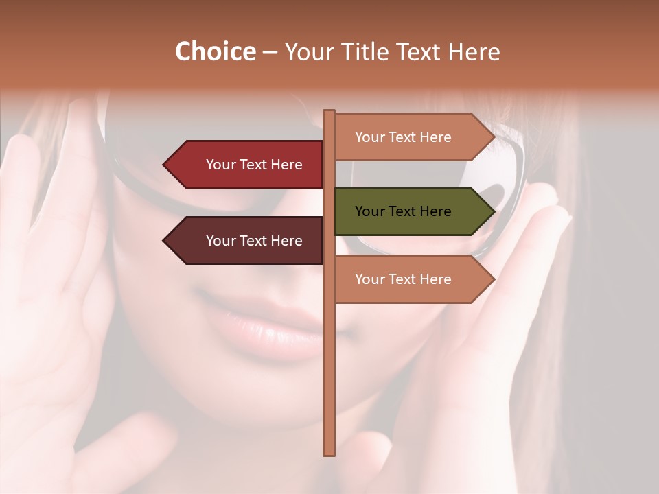 Beauty S Head PowerPoint Template
