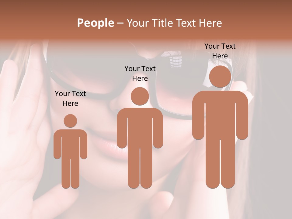 Beauty S Head PowerPoint Template