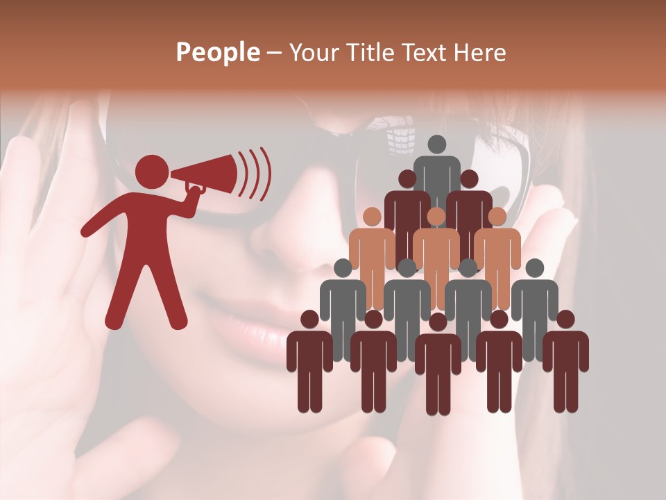 Beauty S Head PowerPoint Template