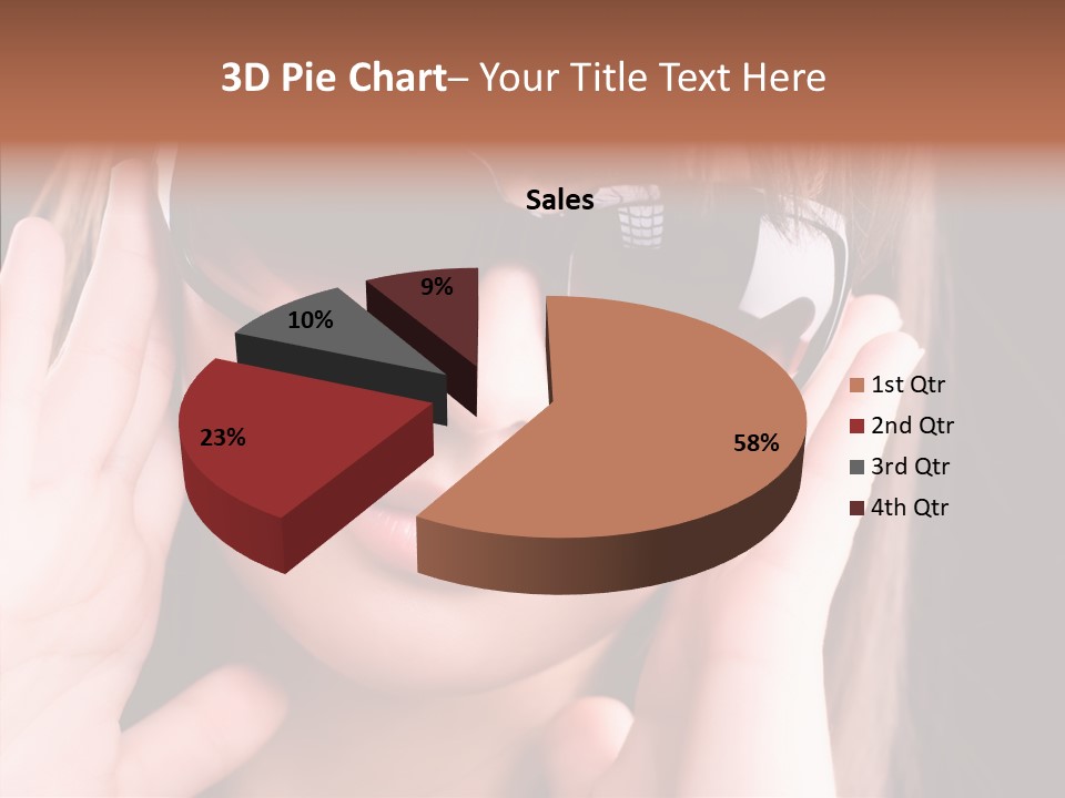 Beauty S Head PowerPoint Template
