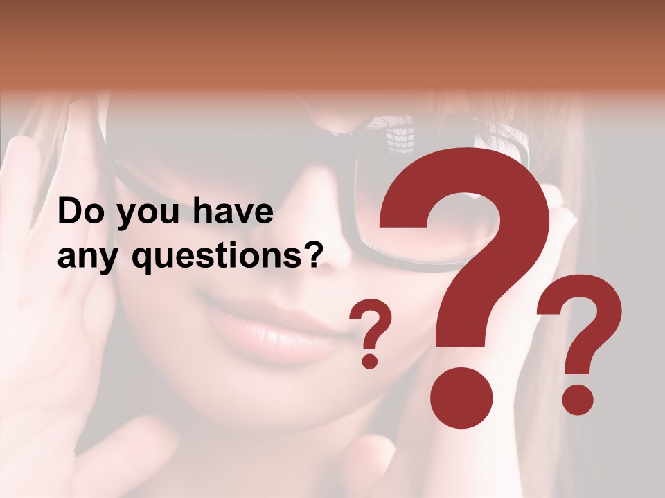 Beauty S Head PowerPoint Template