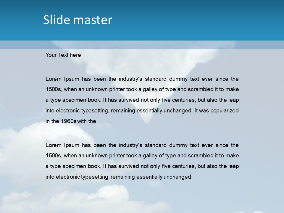 Social Painting Flirting PowerPoint Template