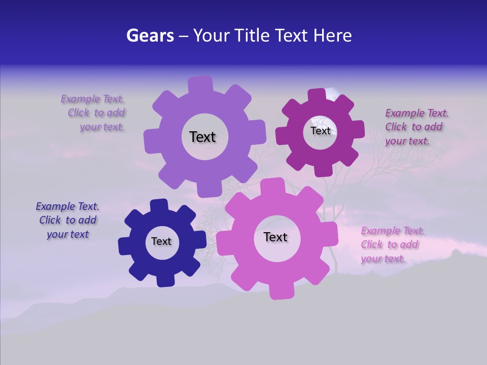 Shock Mystery Spirituality PowerPoint Template