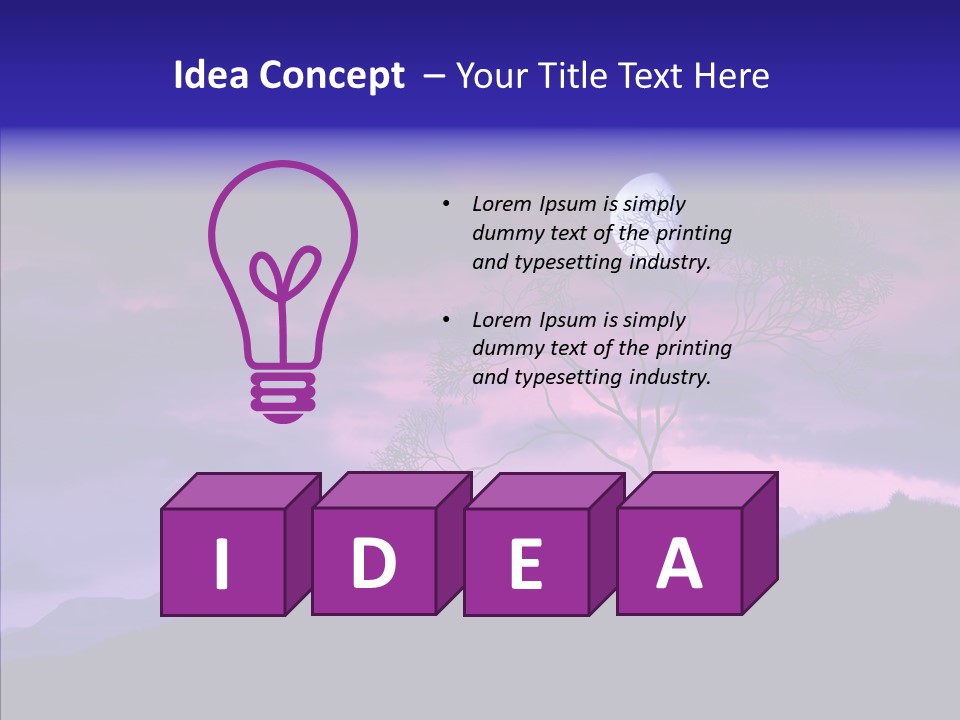 Shock Mystery Spirituality PowerPoint Template